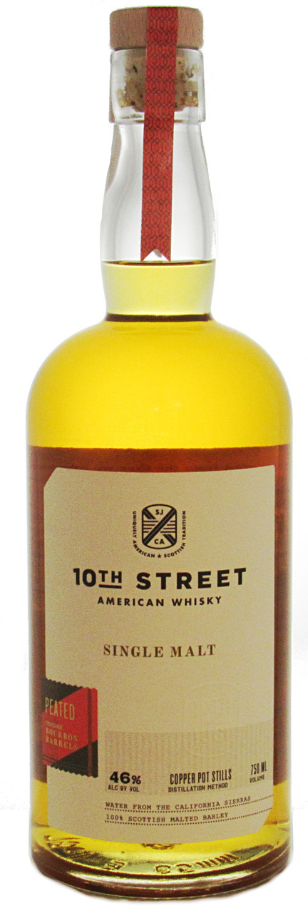 10th Street American Single Malt Peated - Image 2