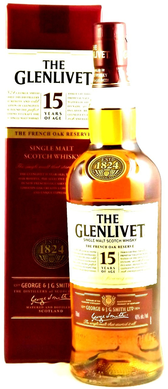 Glenlivet 15 Year Old, French Oak - Image 2