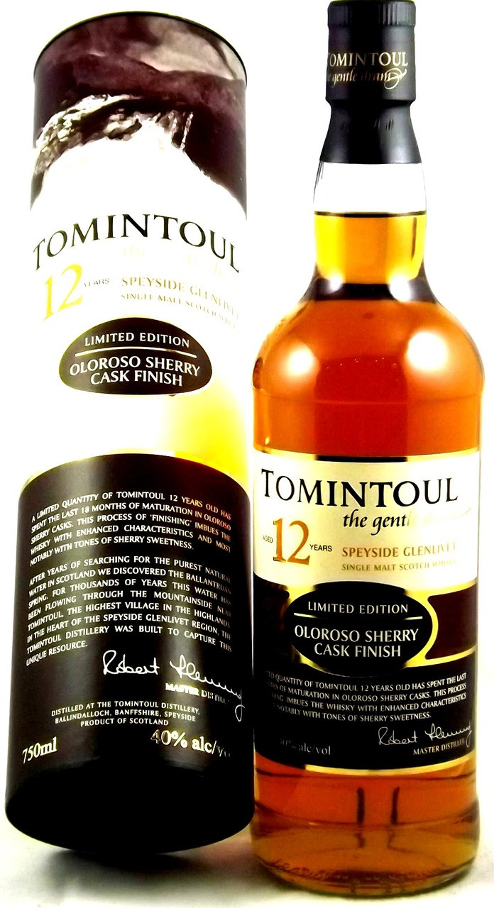 Tomintoul 12 Year Old, Oloroso Finish - Image 2