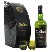 Ardbeg 10 Year Old Single Malt Whisky & Glasses Set - Image 5