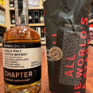 Blair Athol 12 Year Old, 2009, Wine Cask, by Chapter 7 Monologue