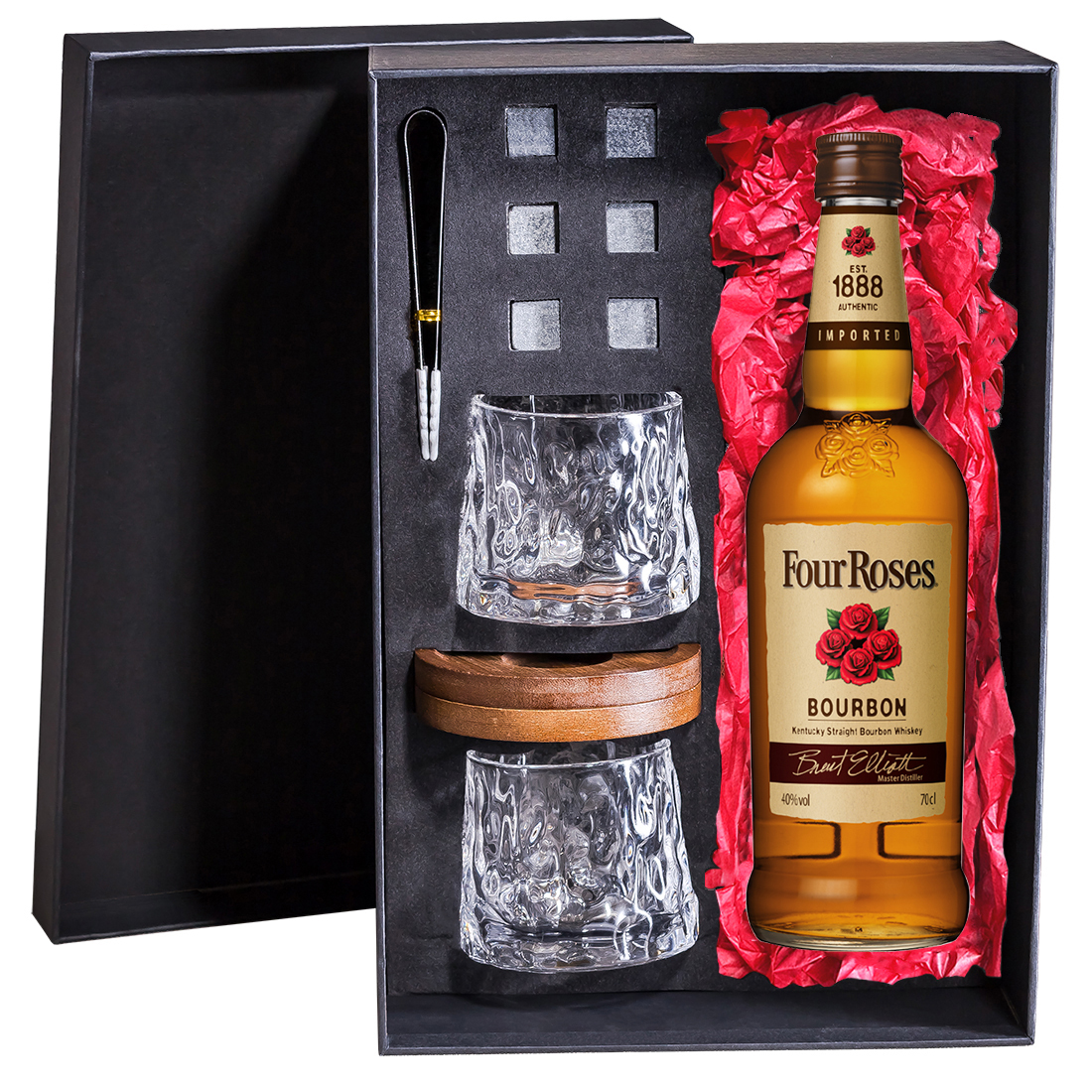 Four Roses Bourbon Gift Box - Image 2