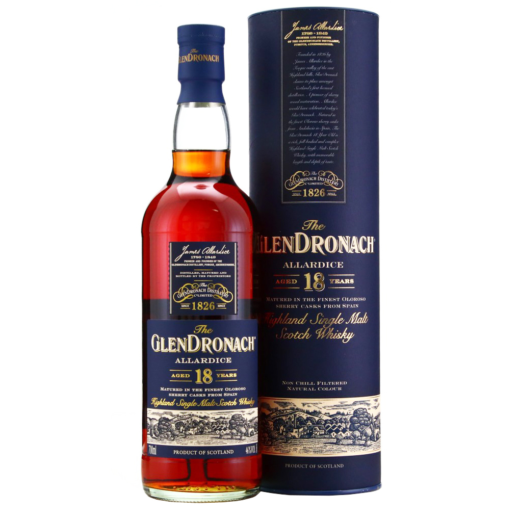 Glendronach 18 Year Old Allardice 2020 Release Single Malt Whisky - Image 2
