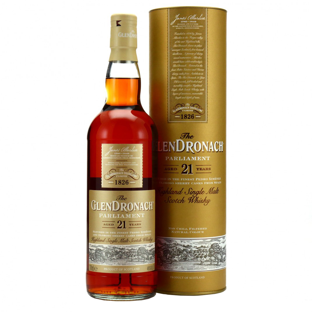 Glendronach 21 Year Old Parliament 2018 Release Single Malt Whisky