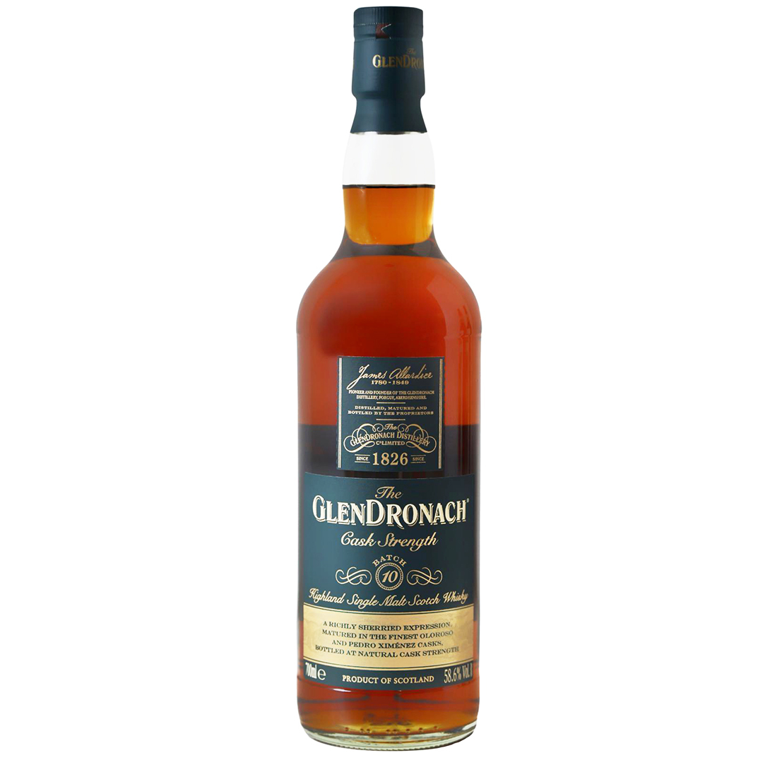 Glendronach Cask Strength Batch 10 Single Malt Whisky - Image 3
