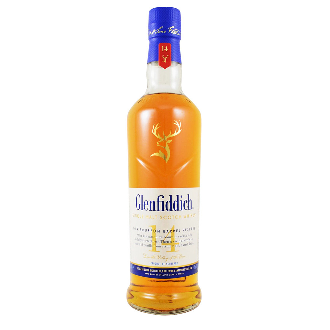 Glenfiddich 14 Year Old Bourbon Barrel Reserve Single Malt Whisky - Image 3