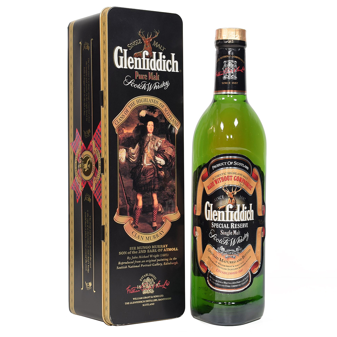 Glenfiddich Clan Murray of The Highlands 1980s Single Malt Whisky - Image 2