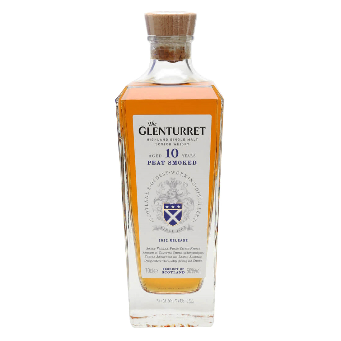 Glenturret 10 Year Old Peat Smoked 2022 Release Single Malt Whisky - Image 3