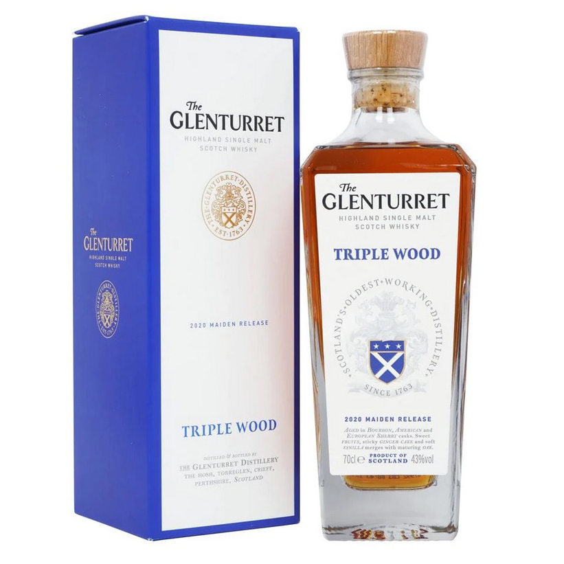 Glenturret Triple Wood 2020 Maiden Release Single Malt Whisky - Image 2