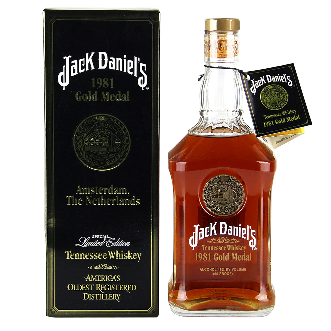 Jack Daniel's 1981 Gold Medal Series Tennessee Whiskey - Image 2