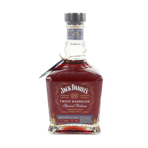 Jack Daniel’s Twice Barreled 2022 Release American Single Malt Whiskey - Image 2