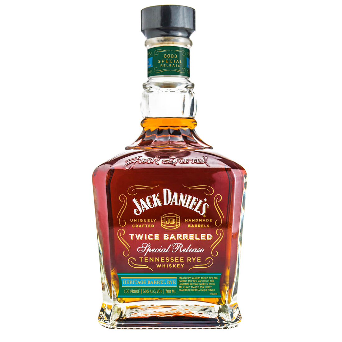 Jack Daniel’s Twice Barrelled Tennessee Rye Heritage Special Release 2023 - Image 2