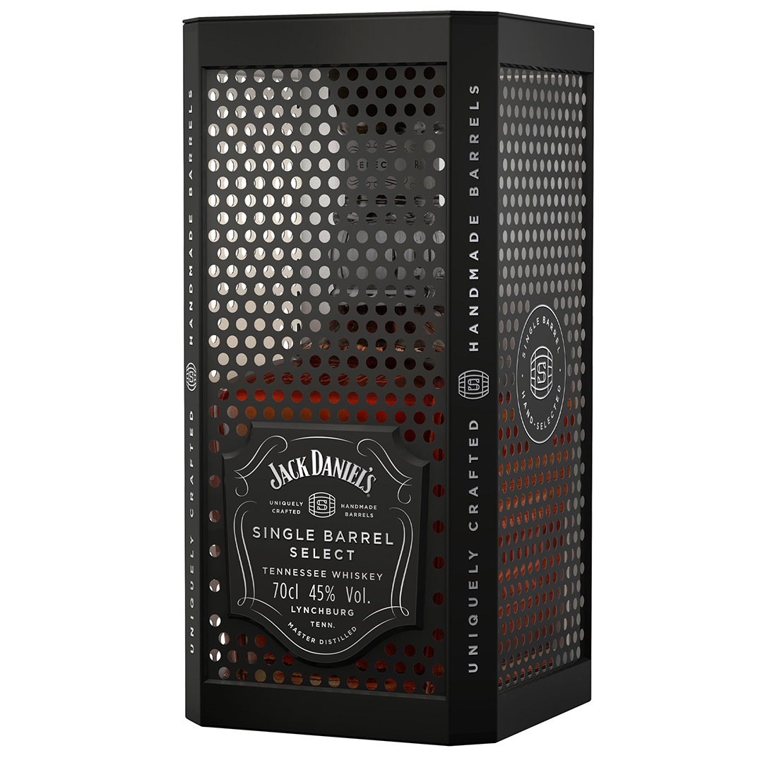Jack Daniel's Single Barrel Select with Mesh Gift Tin and Granite Ice Cubes - Image 3