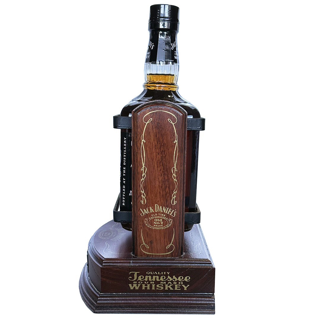 Jack Daniel’s Old Time No.7 1.75L with Pub Art Cradle 2006 - Image 3