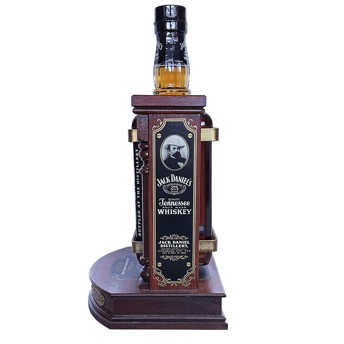 Jack Daniel’s Old Time No.7 1.75L with Pub Art Cradle 2010 - Image 3