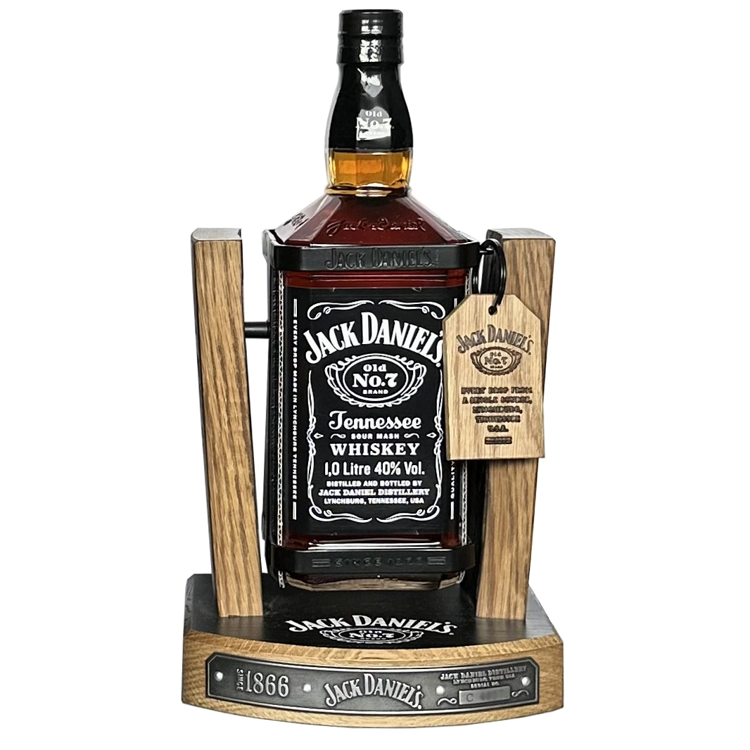 Jack Daniel’s Old No.7 1L with Pub Art Cradle 2019 Batch C - Image 3