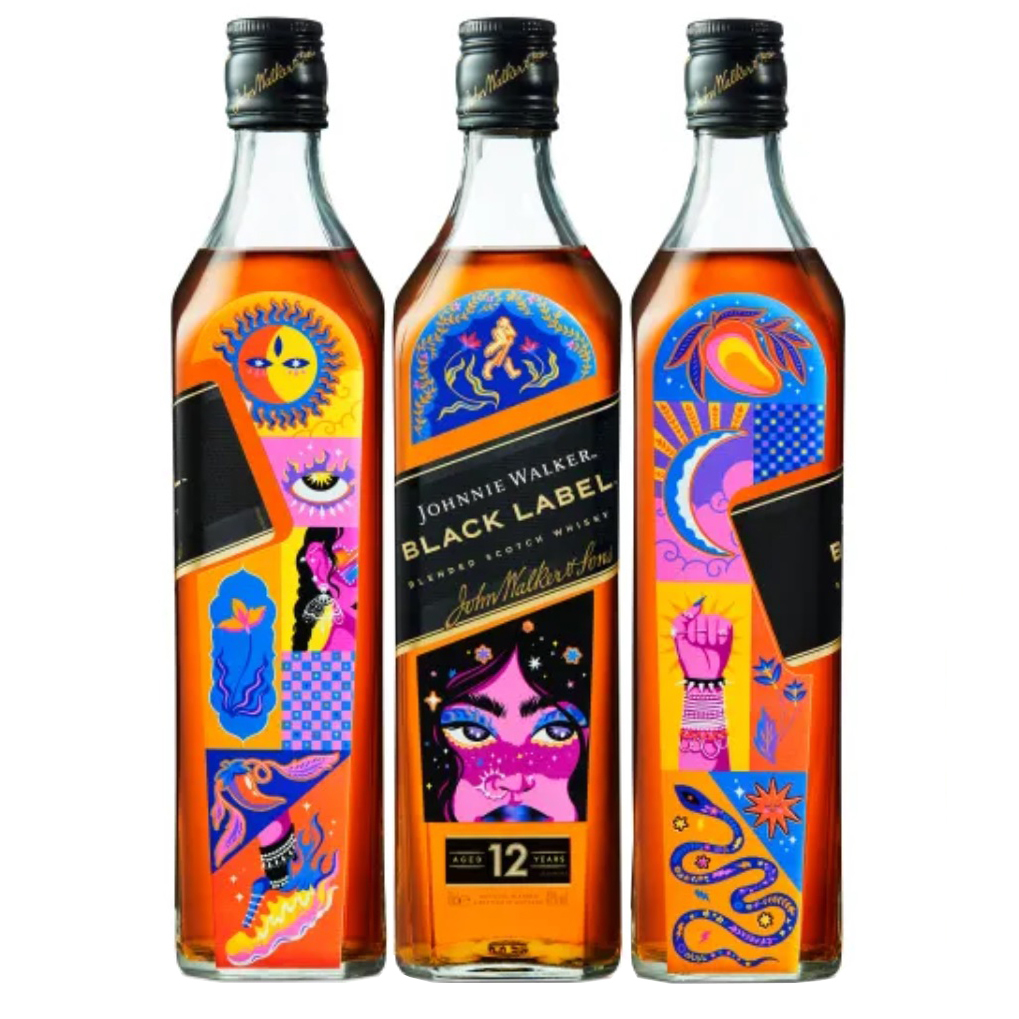 Johnnie Walker Black Label 12 Year Old Bold Steps Limited Edition - Image 3