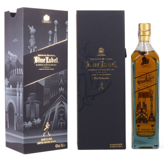 Johnnie Walker Blue Label Barcelona Edition Scotch Whisky - Image 3