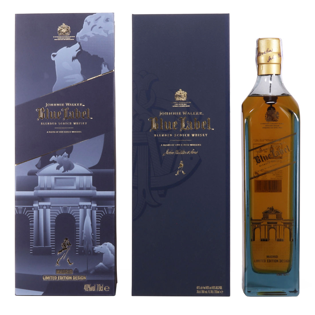 Johnnie Walker Blue Label Madrid Edition Scotch Whisky - Image 3