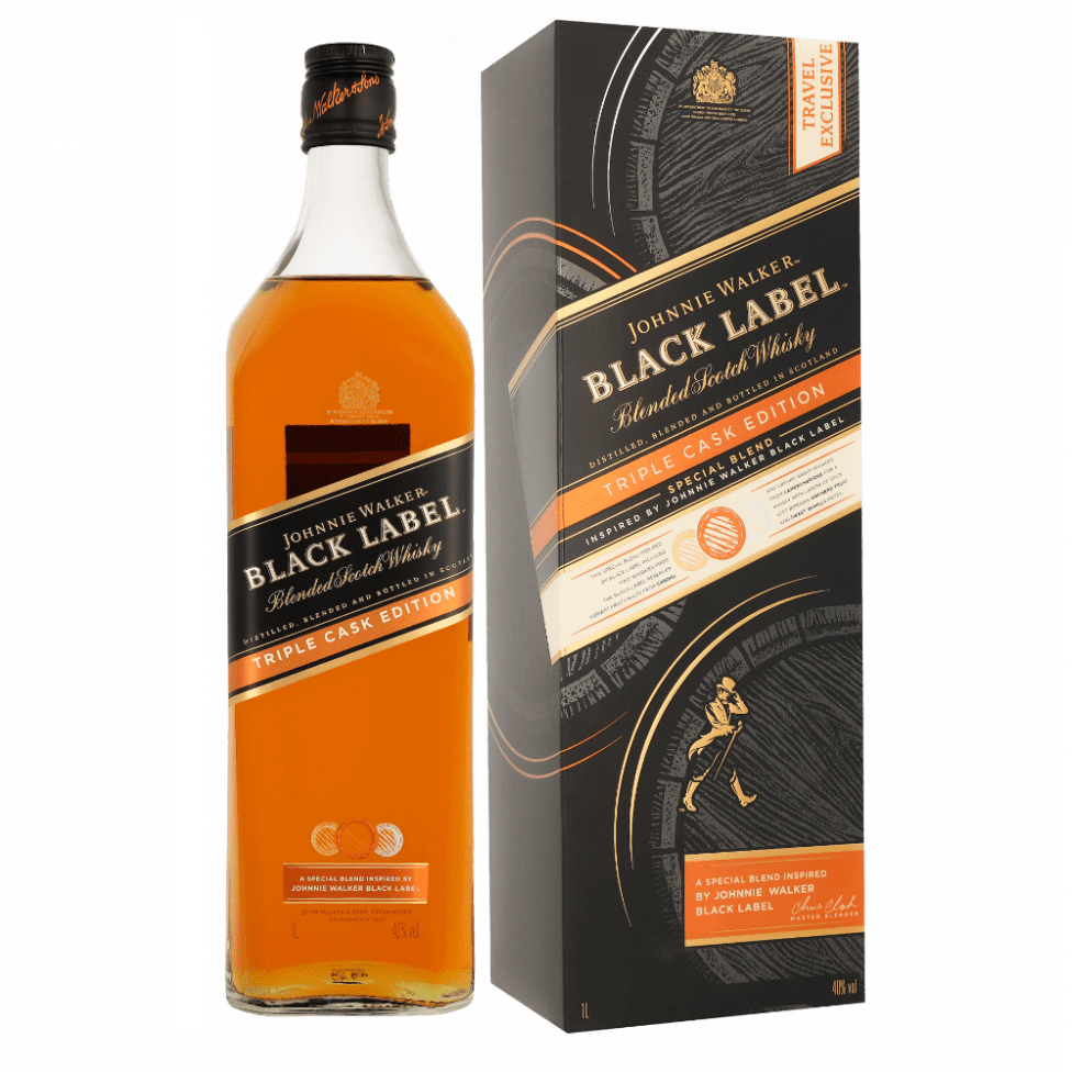 Johnnie Walker Black Label Triple Cask Blended Scotch Whisky - Image 2