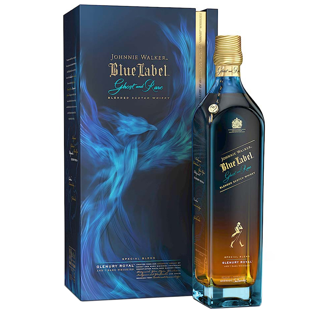Johnnie Walker Blue Label Ghost and Rare 3rd Edition / Glenury Royal 1L - Image 2