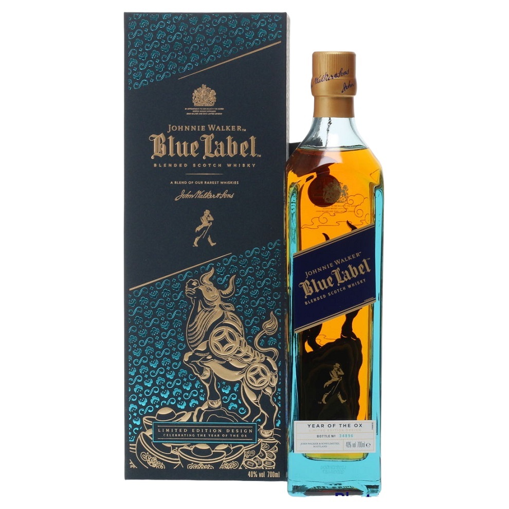 Johnnie Walker Blue Label Year of the Ox Scotch Whisky - Image 2