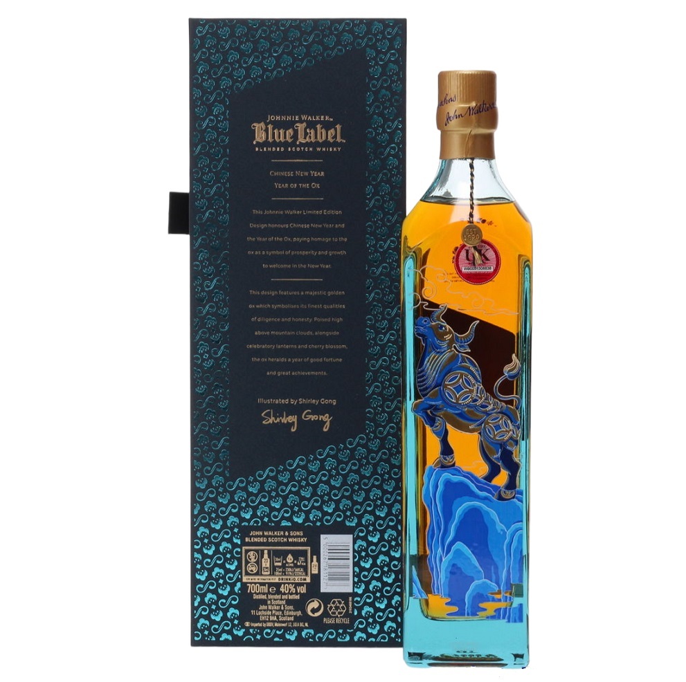 Johnnie Walker Blue Label Year of the Ox Scotch Whisky - Image 4