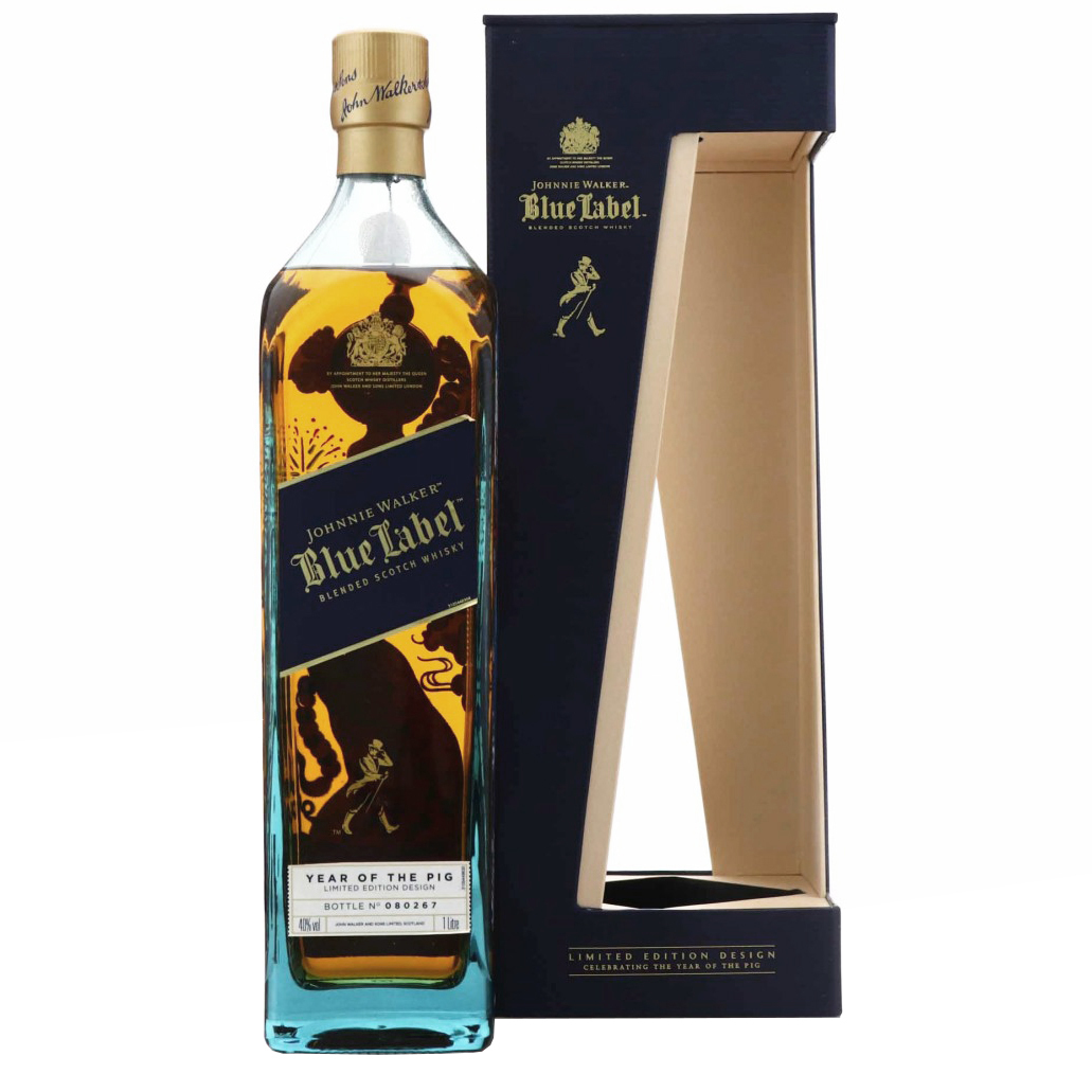 Johnnie Walker Blue Label Year of the Pig 1L 2019 Limited Edition - Image 2
