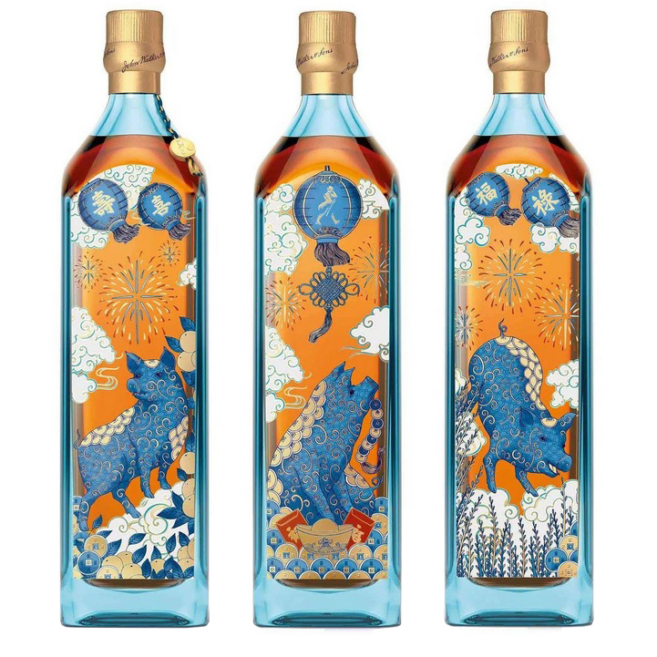 Johnnie Walker Blue Label Year of the Pig 1L 2019 Limited Edition - Image 4