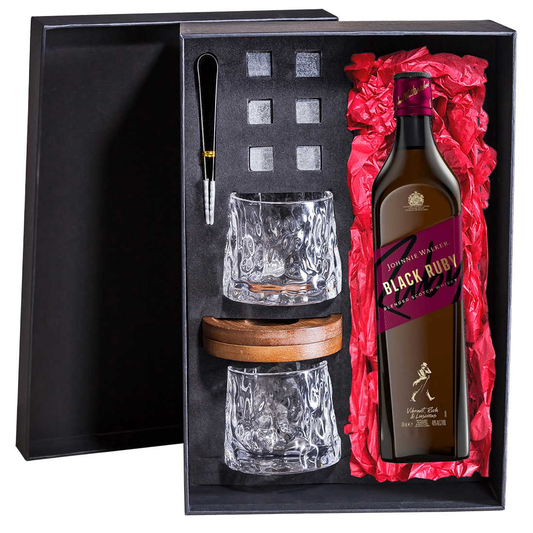 Johnnie Walker Black Ruby Gift Box - Image 2