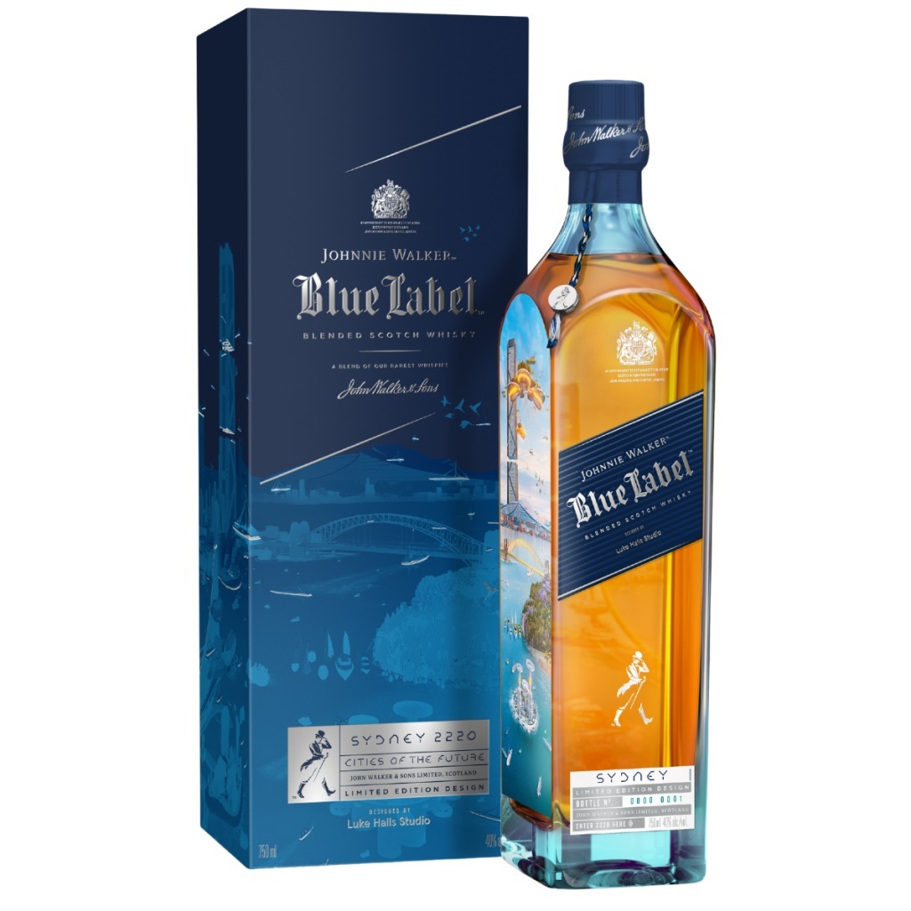 Johnnie Walker Blue Label Sydney Cities Of The Future Limited Edition Whisky - Image 2