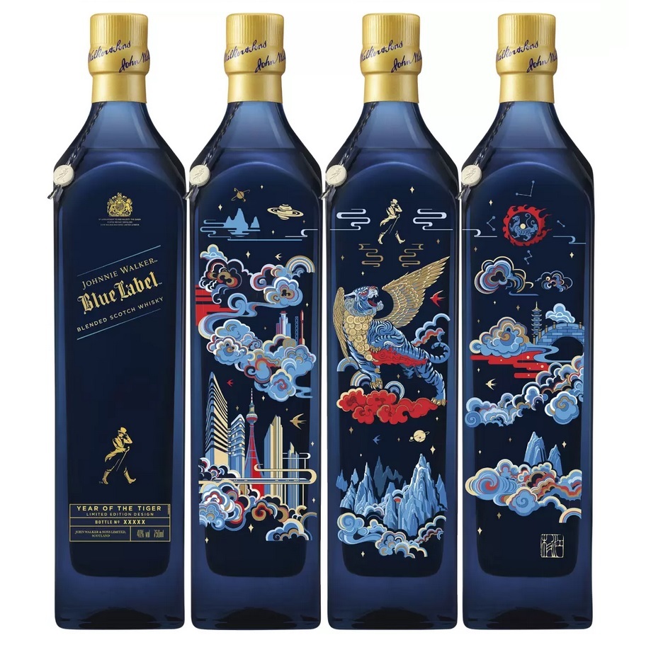 Johnnie Walker Blue Label Year of the Tiger Scotch Whisky - Image 3