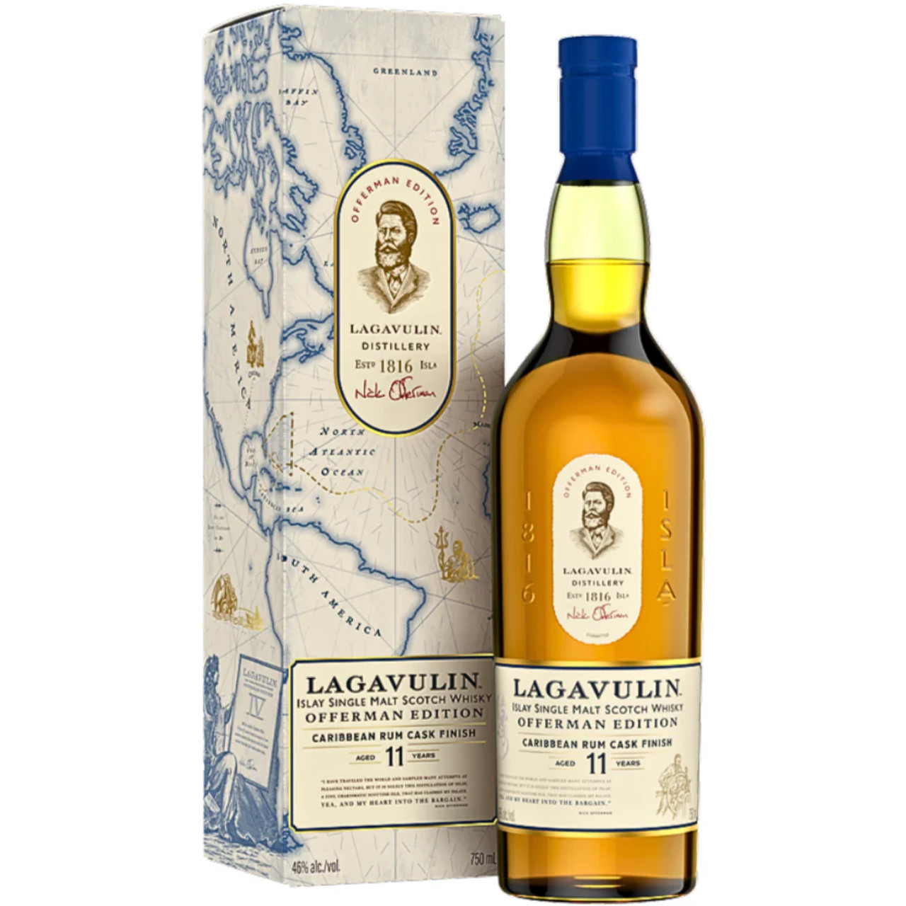 Lagavulin 11 Year Old, Offerman Edition Caribbean Rum Cask - Image 2