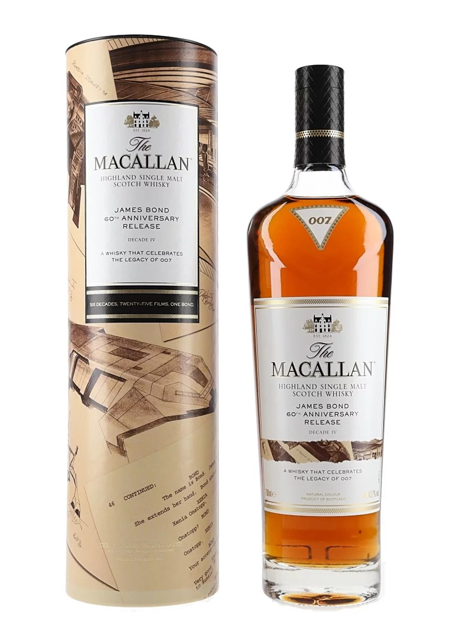 Macallan James Bond 60th Anniversary Release, Decade 4 - Image 2