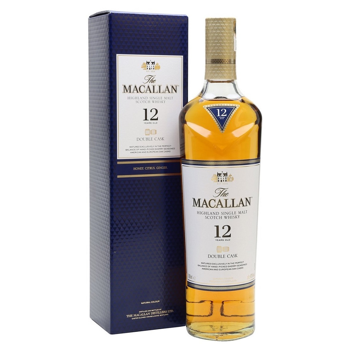 Macallan 12 Year Old Double Cask Single Malt Whisky - Image 2