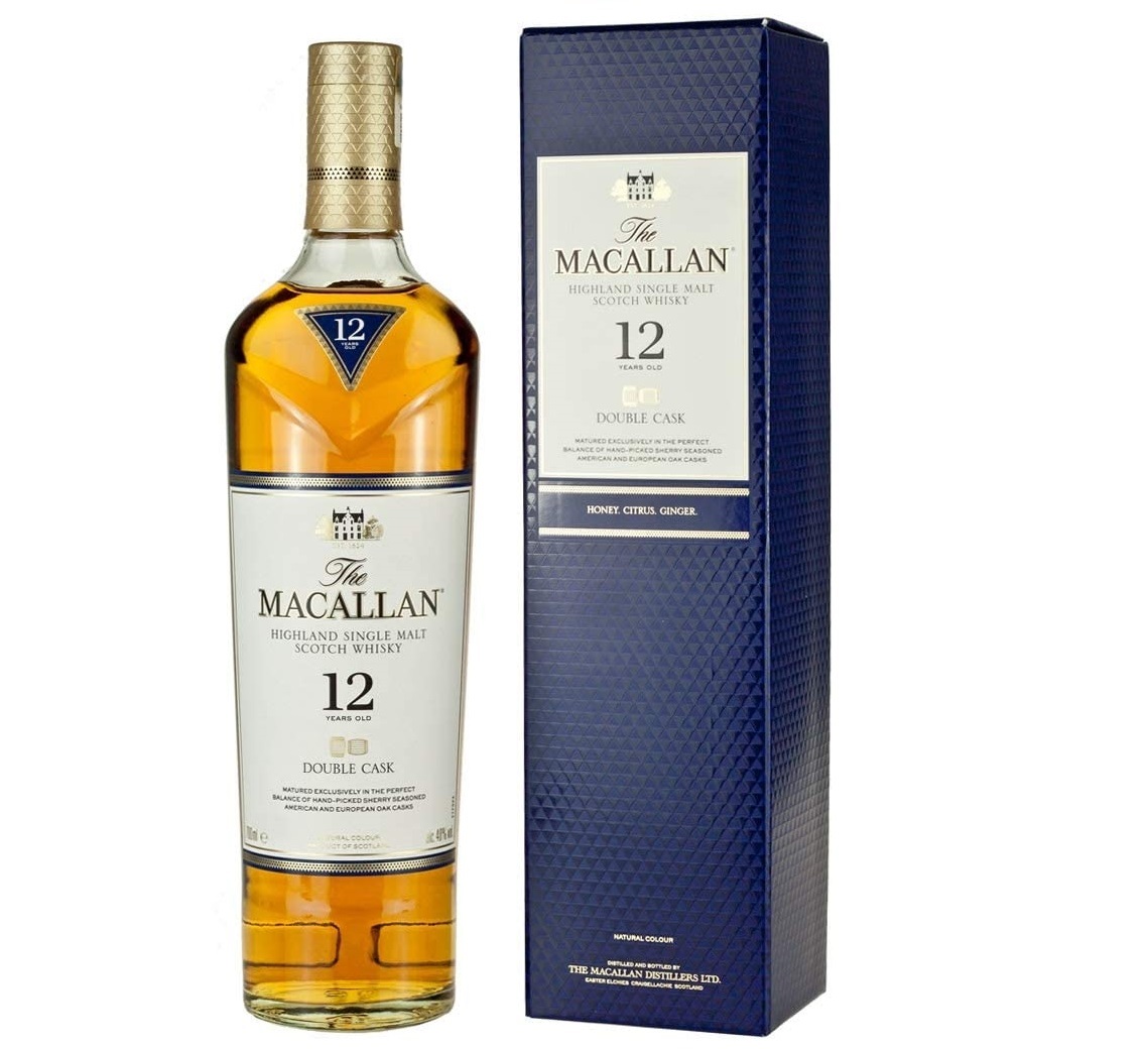 Macallan 12 Year Old Double Cask Single Malt Whisky - Image 4