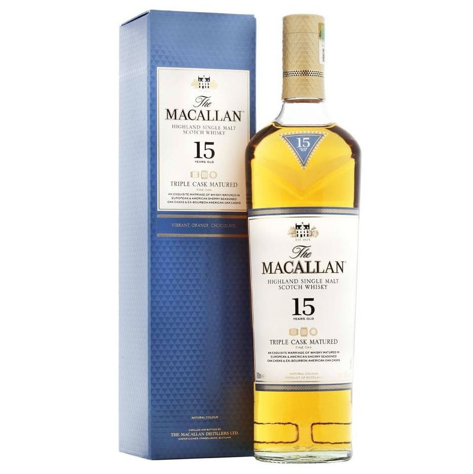 Macallan 15 Year Old Triple Cask Single Malt Whisky - Image 2