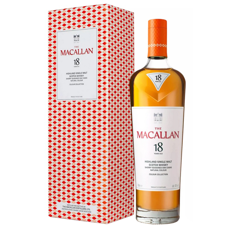 Macallan 18 Year Old The Colour Collection Single Malt Whisky - Image 2