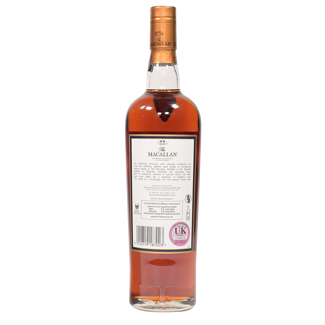 Macallan 18 Year Old Sherry Oak 1997 Edition Single Malt Whisky - Image 3