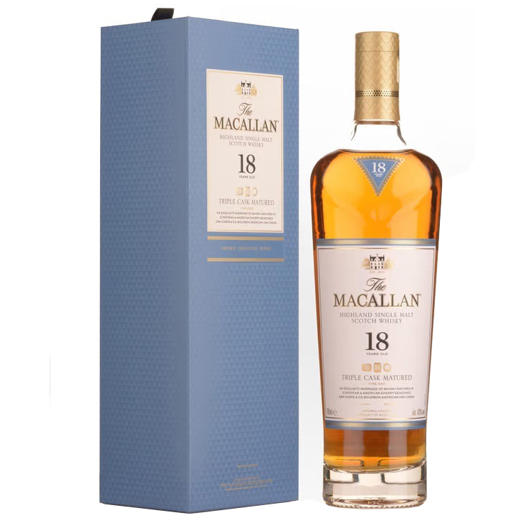 Macallan 18 Year Old Triple Cask Single Malt Whisky - Image 2