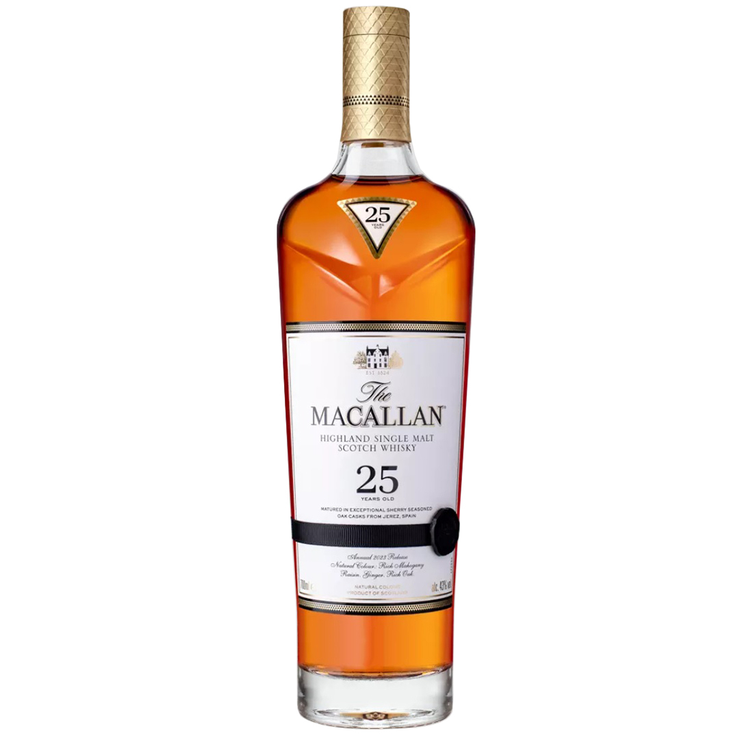 Macallan 25 Year Old 2023 Sherry Oak Single Malt Whisky - Image 3