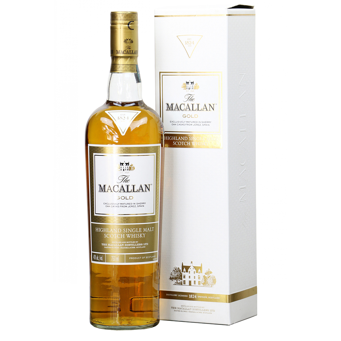 Macallan Gold 1824 Series Single Malt Whisky 750ml - Image 2