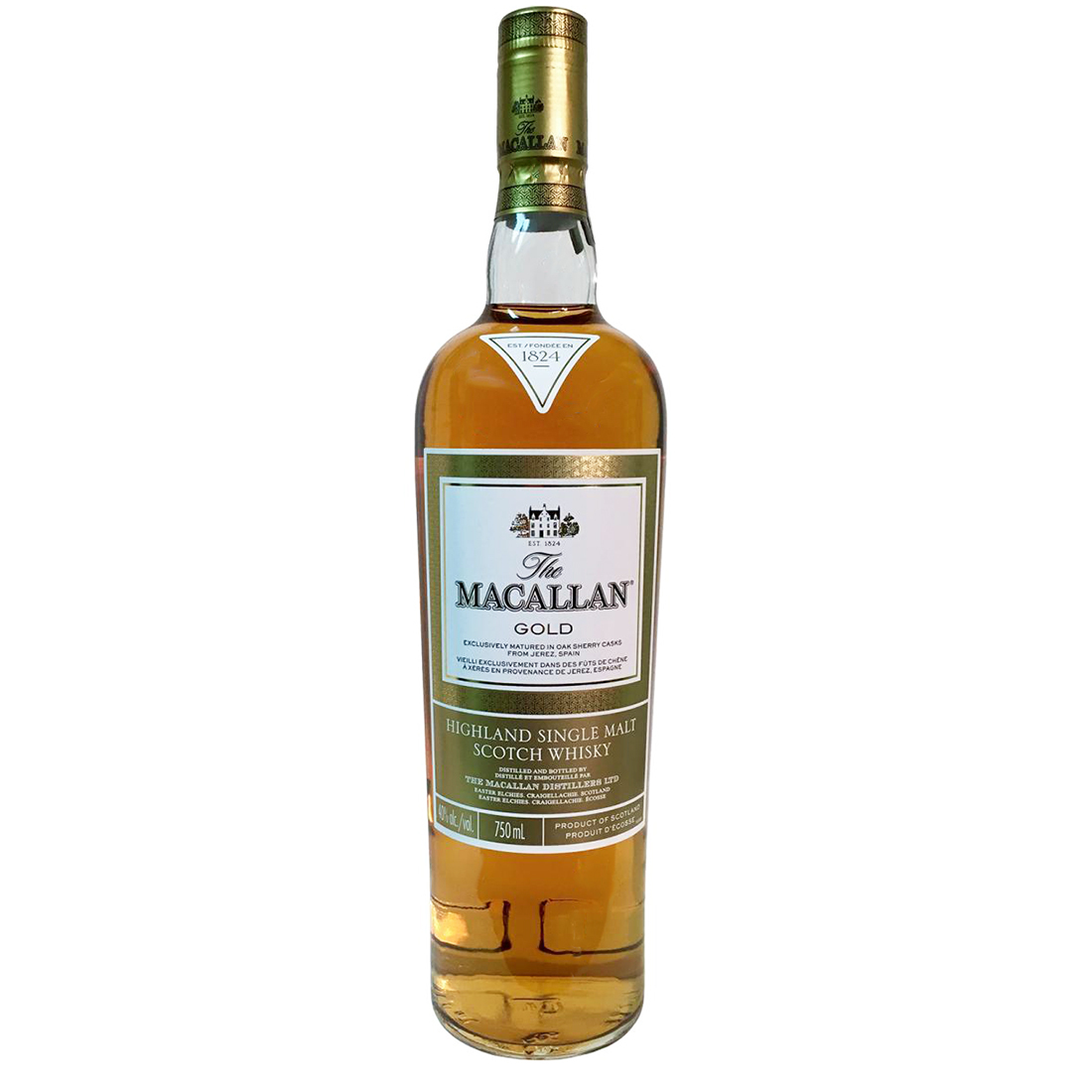 Macallan Gold 1824 Series Single Malt Whisky 750ml - Image 3