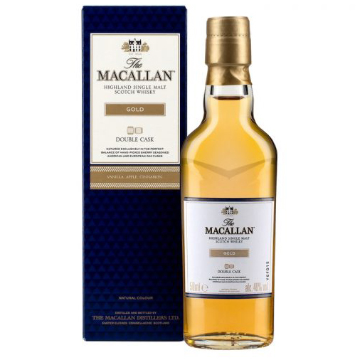 Macallan Gold Double Cask 50ml Miniature Single Malt Whisky - Image 2