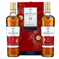 Macallan 12 Year Double Cask 2 x700ml Year of the Rat - Image 4