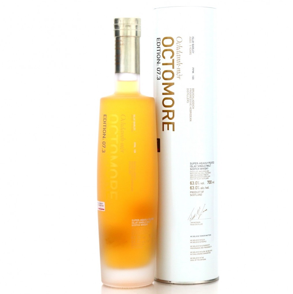 Bruichladdich Octomore 07.3 5 Year Old Single Malt Whisky - Image 4