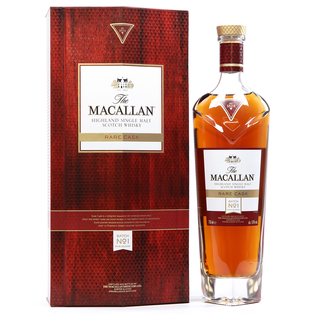Macallan Rare Cask 2018 Release Batch No1 Single Malt Whisky - Image 2