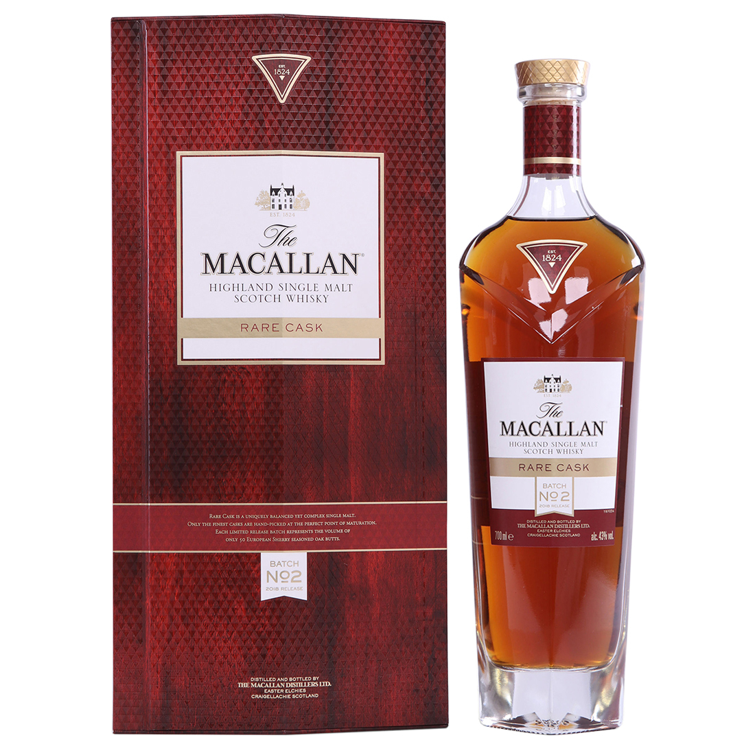 Macallan Rare Cask 2018 Release Batch No2 Single Malt Whisky - Image 2