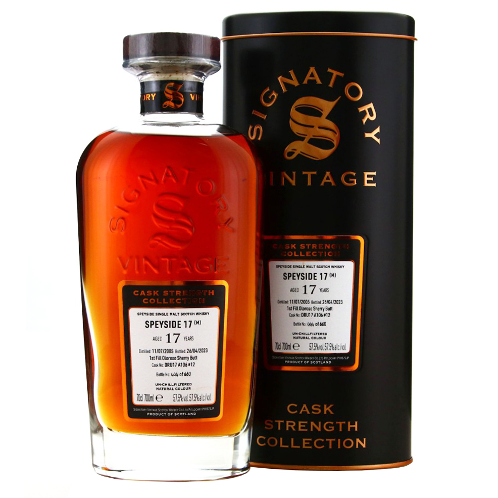 Signatory Vintage (Macallan) 17 Years Old 2005 Cask Strength Collection Cask No 12 - Image 2