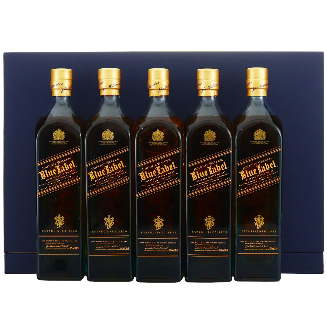 Johnnie Walker Blue Label Gods of Wealth Collection 5x 200ml - Image 3